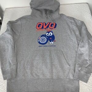 DRAKE OCTOBERS VERY OWN OVO OG Mechanic Owl Hoodie Size Large‎ Family Owned